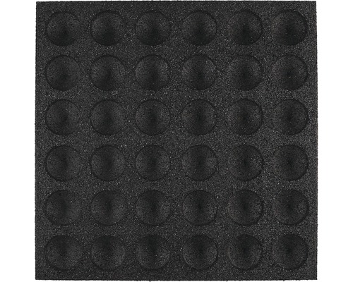 Valbeveiligingsmat 50 x 50 x 4,5 cm zwart