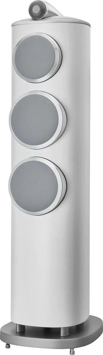 B&W 804 D4 Blanc Satin (la paire) Enceintes colonne
