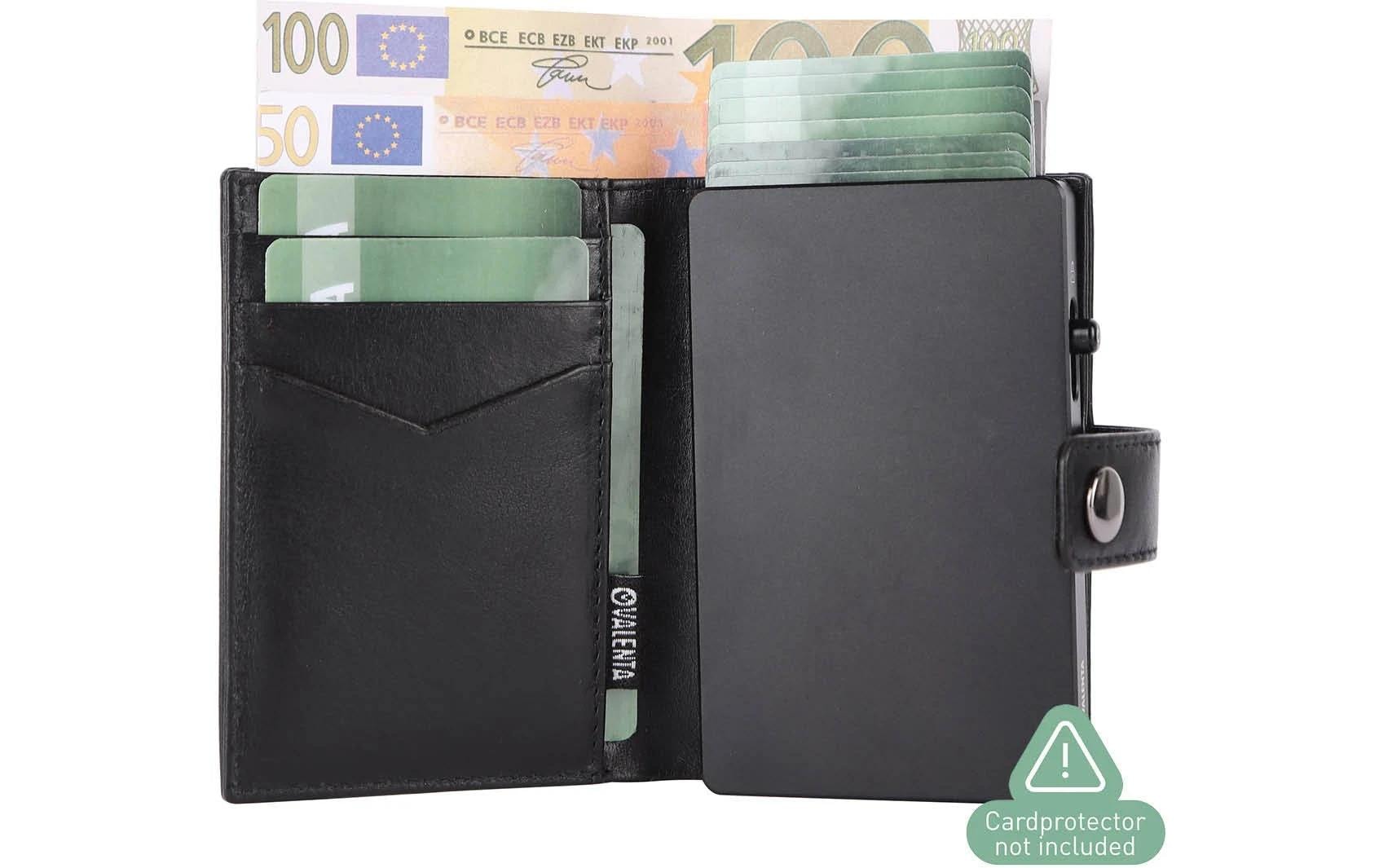 CardWallet Leather MagSafe BlackMagSafe Ledertasche mit RFID-Schutz