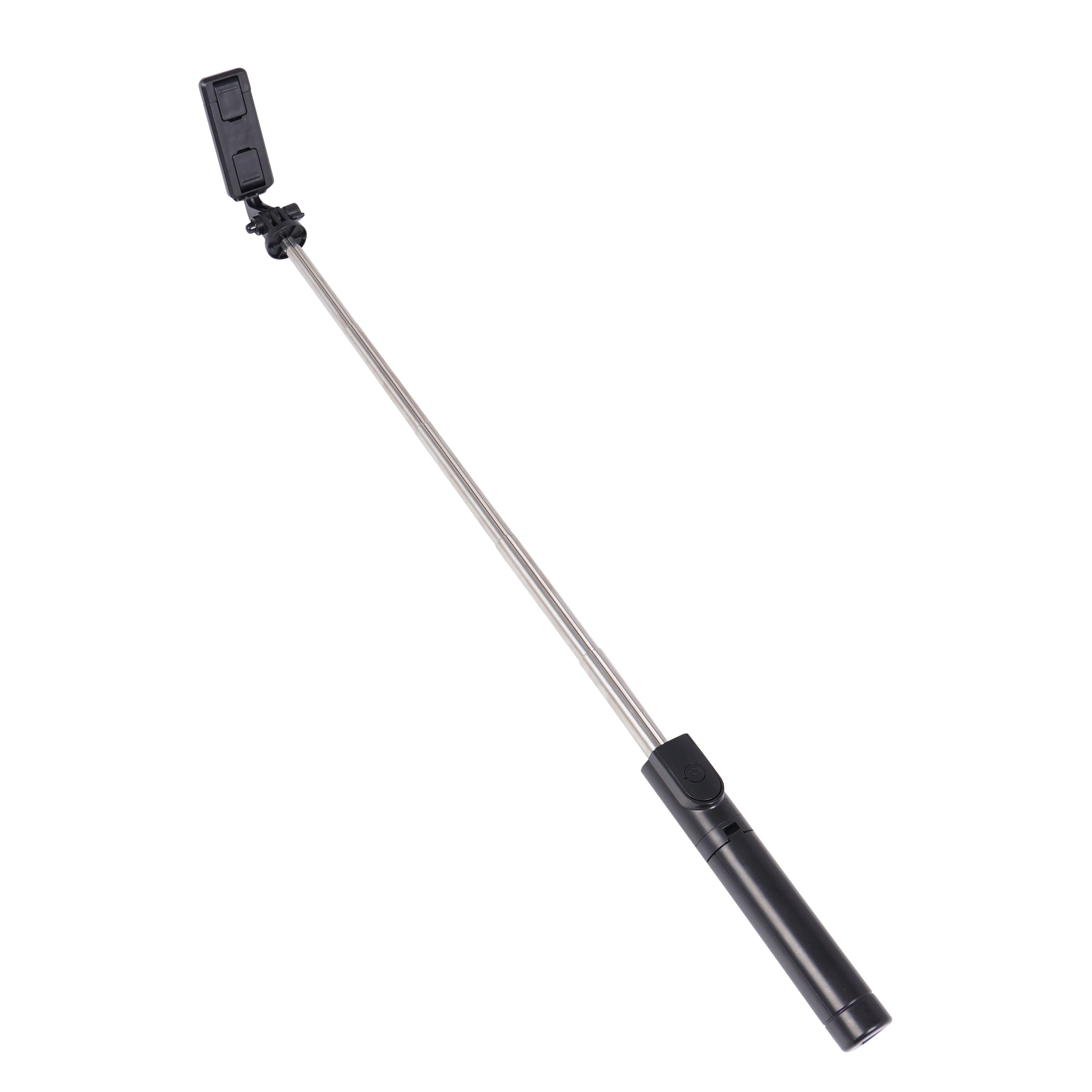 Selfie Stick Stativ mit Bluetooth schwarz