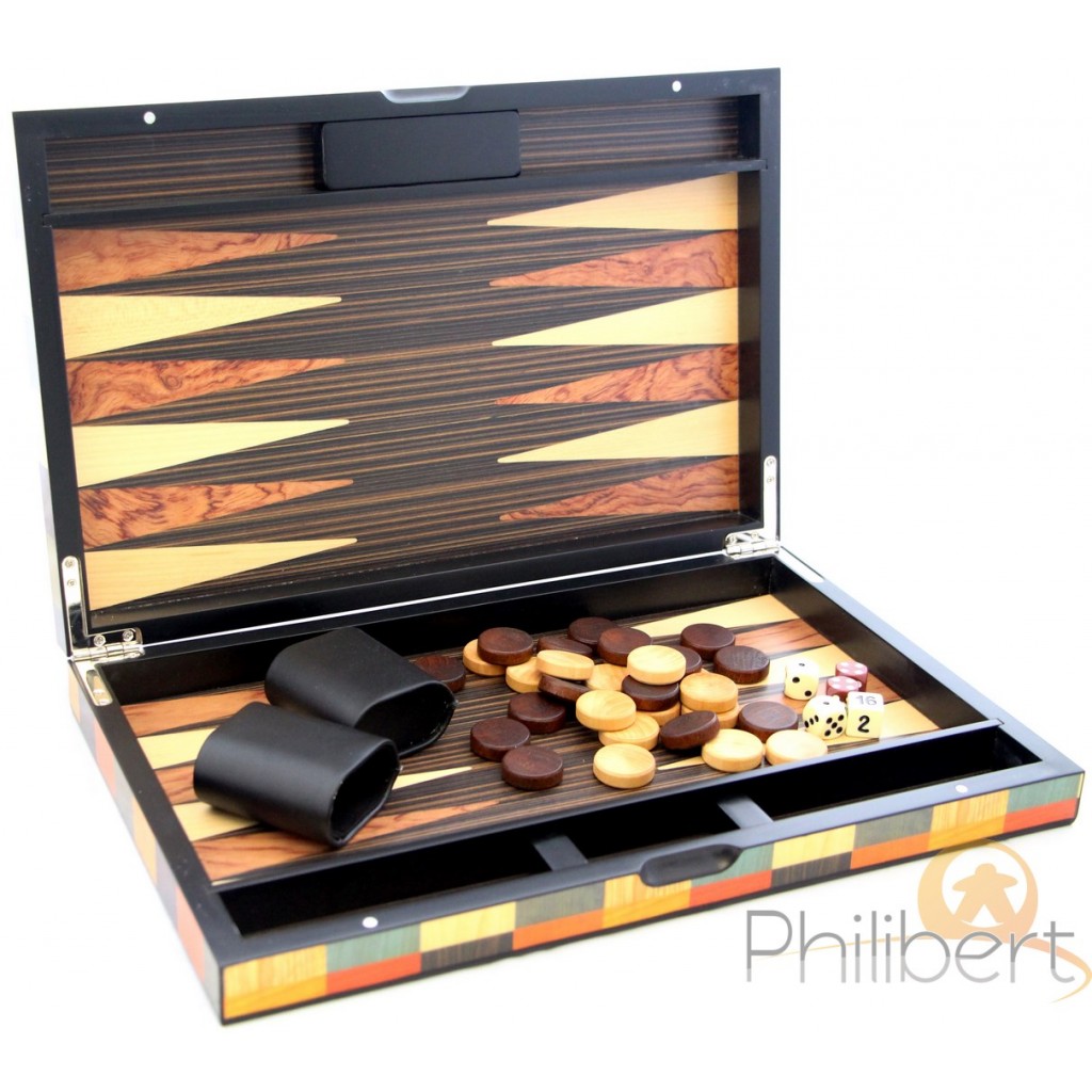 Backgammon Arlequin 38 cm