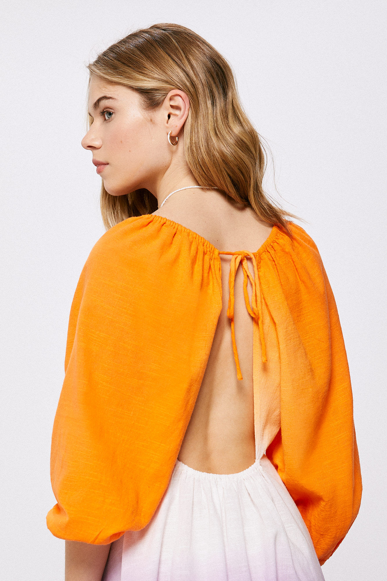 Vestido Tropical - Laranja