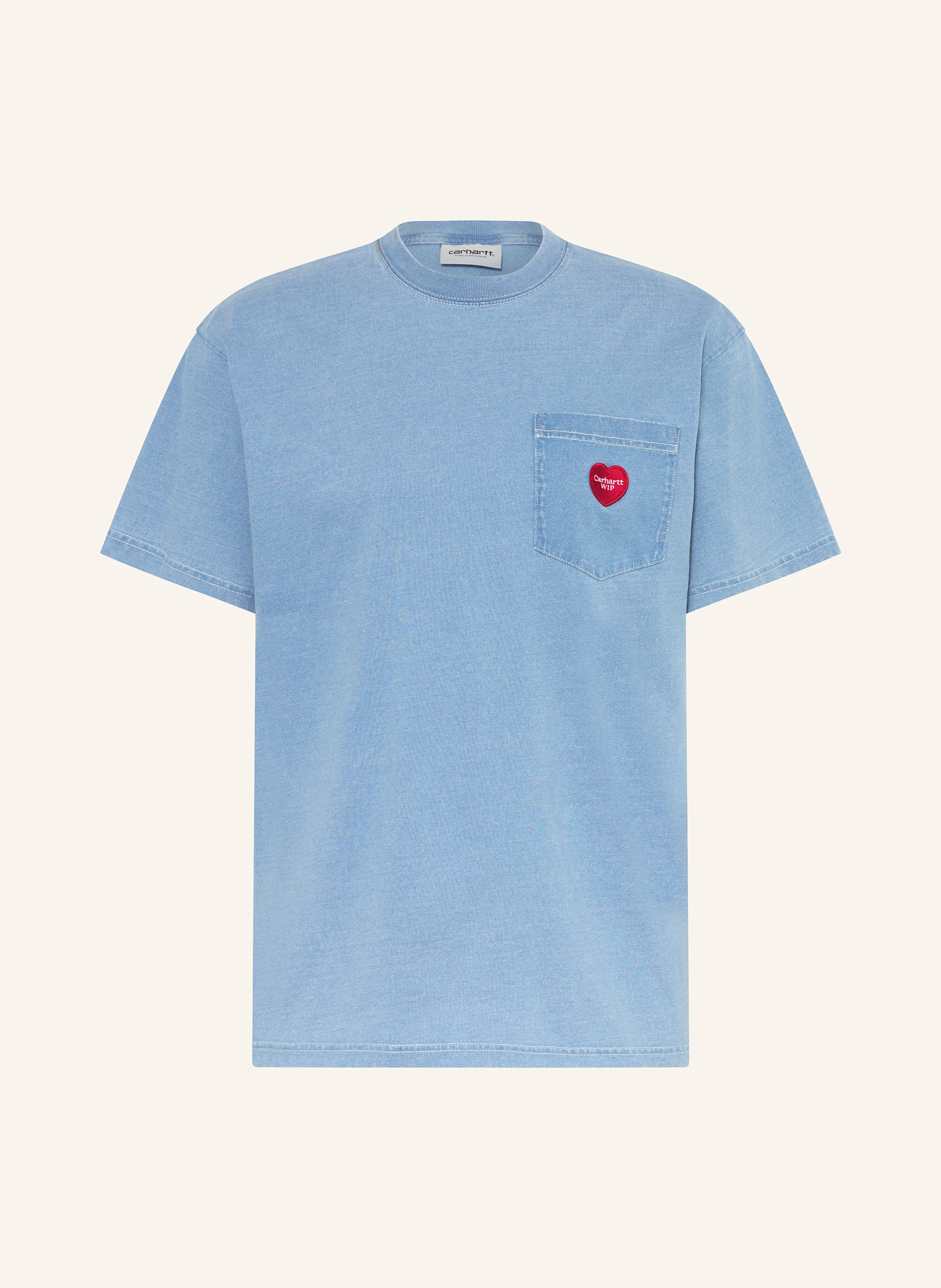 carhartt WIP T-Shirt in Jeansoptik