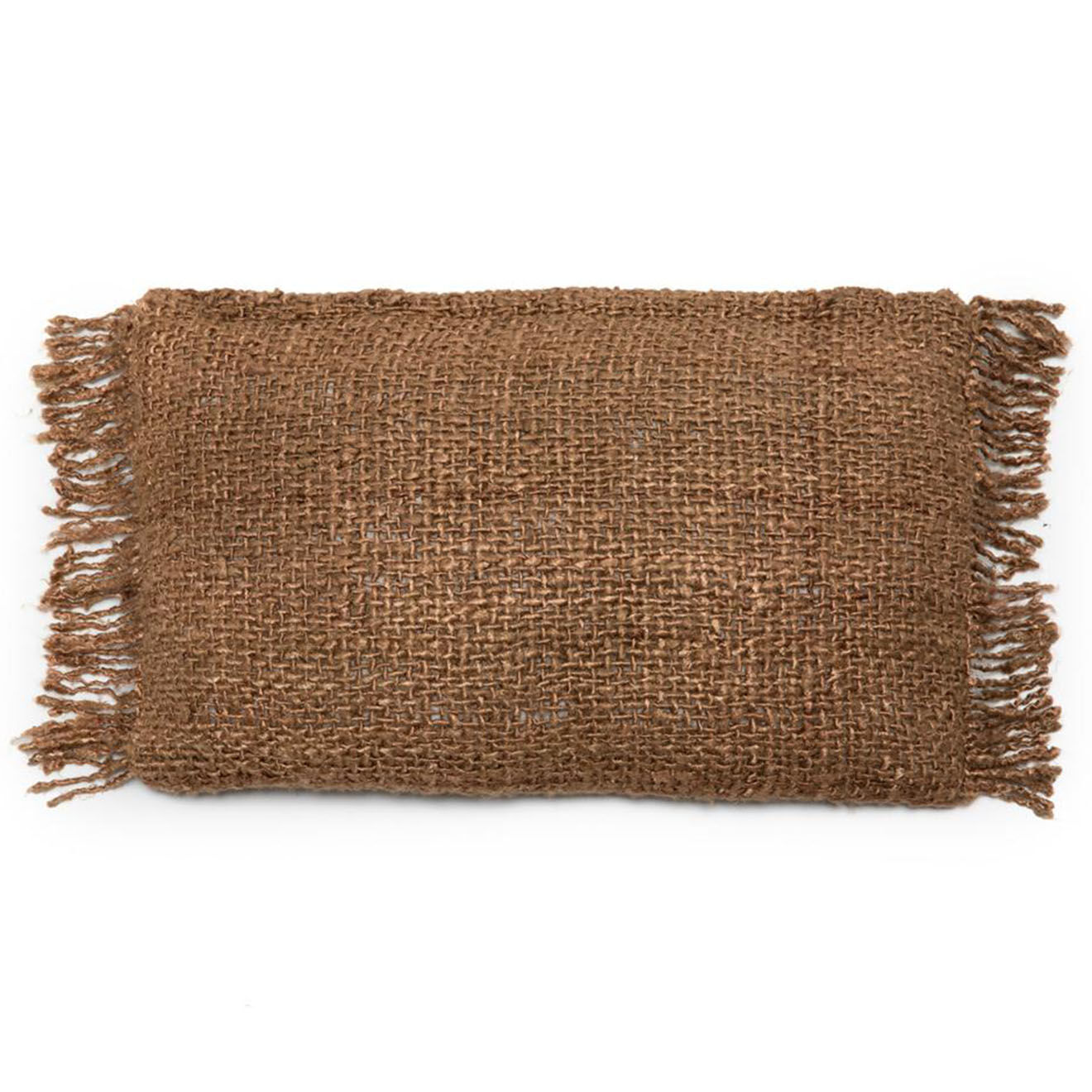 Bazar Bizar Housse de coussin Oh My Gee marron - 30x50 cm