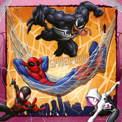 Ravensburger Marvel Spider-Man Puslespill 3x49 Brikker