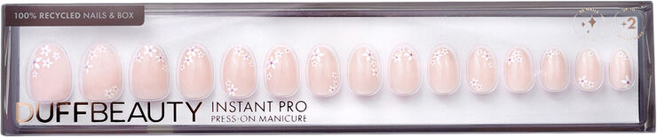 DUFFBEAUTY Lovely Daisy - Reusable Instant Press-on Manicure