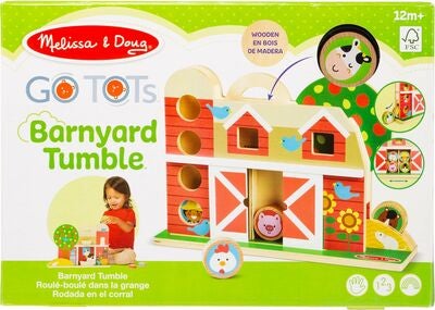 Melissa & Doug GO TOTs Låve med 4 Disker