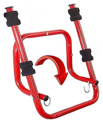 Support de Vélo Mottez 2 Vélos Rouge