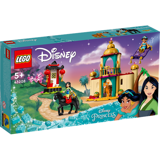 LEGO Disney Jasmin Og Mulans Eventyr - 43208