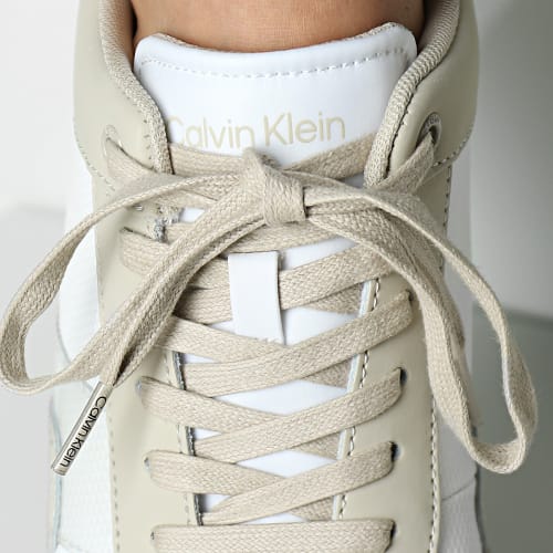 Baskets Low Top Lace Up Mix 0855 Feather Gray White Aloe