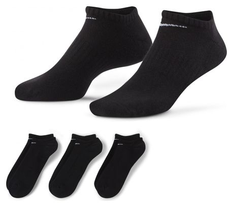 Chaussettes (x3) Nike Everyday Cushioned Noir Unisex