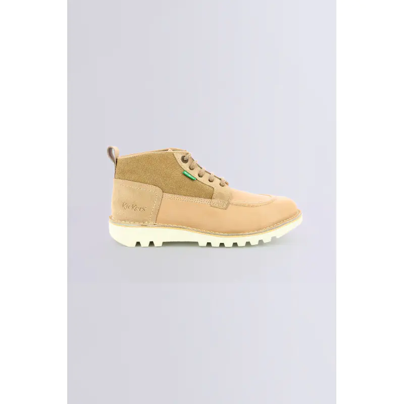 NEOROADS BEIGE BOTTINES Cuir Homme