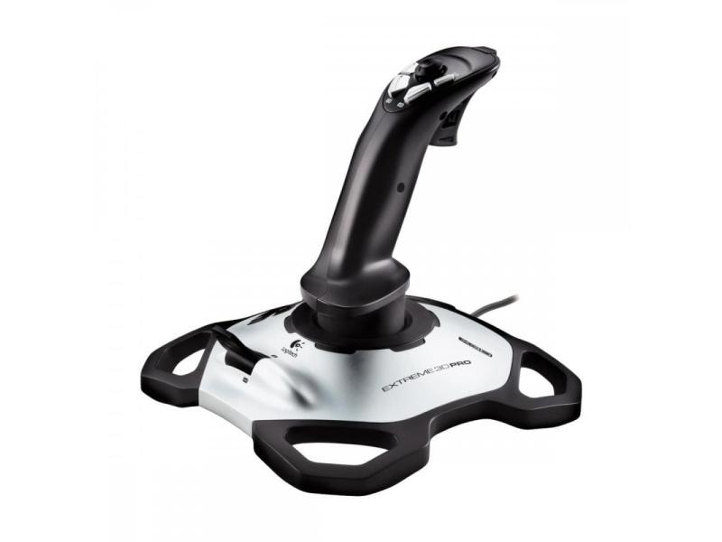 Logitech Joystick Extrem 3D Pro Precision Flight Stick Stabiler und präziser USB-Joystick