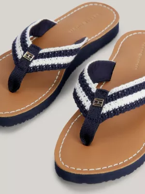 Chinelo de crochê