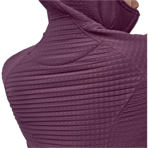 Veste polaire randonnée PATAGONIA W'S R2 TECHFACE HOODY NIGHT PLUM