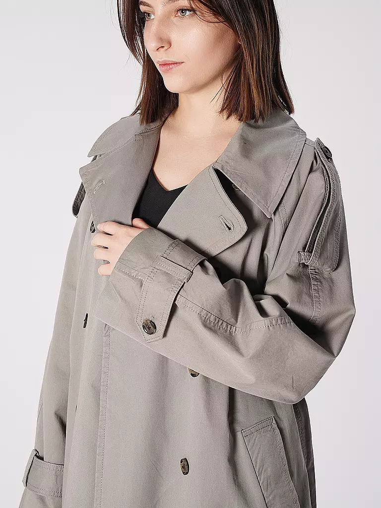 WEEKDAY Trenchcoat ZENNI grau