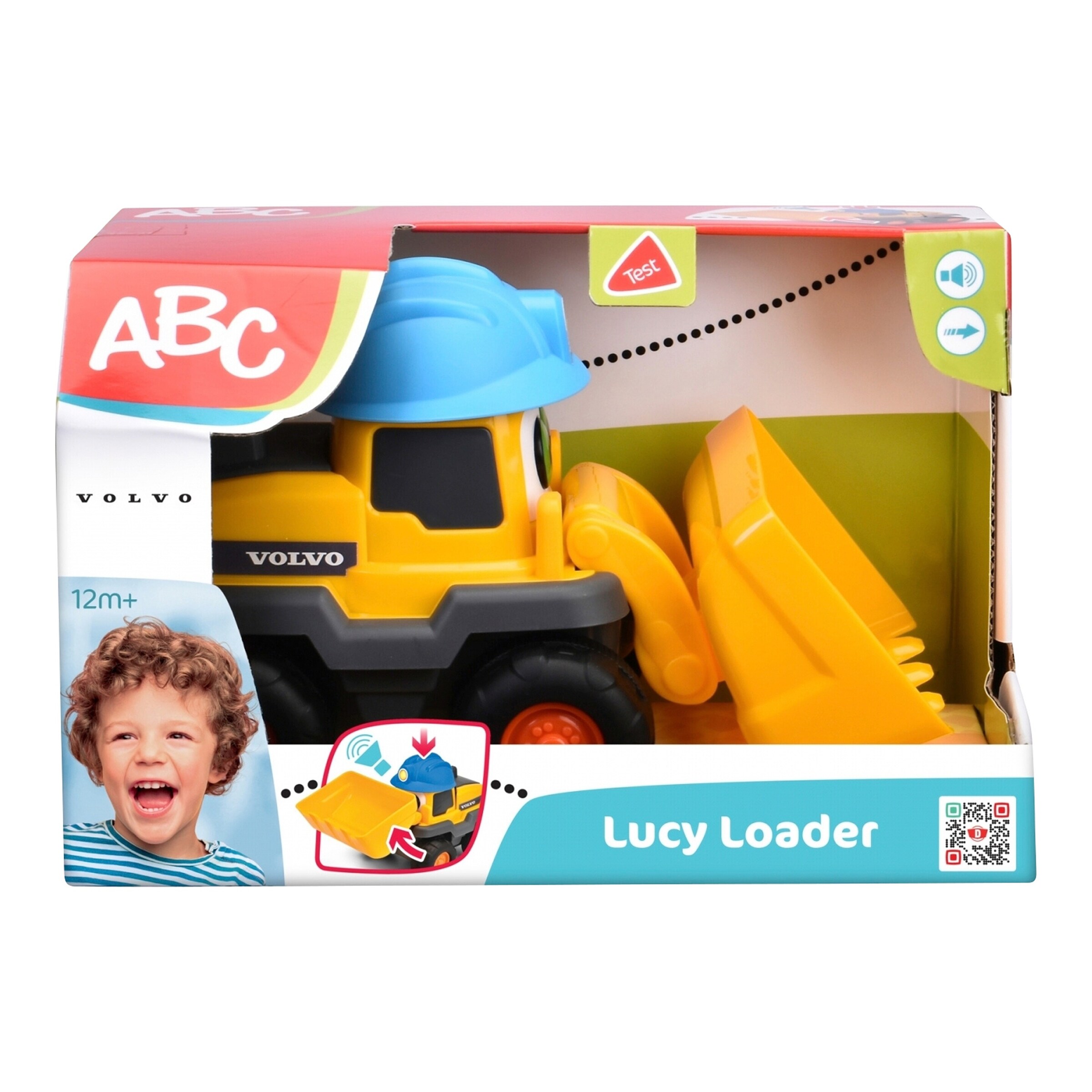 Dickie Toys Volvo Radlader ABC Lucy Loader