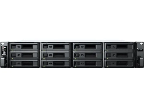 Synology RackStation RS2423RP  - NAS-server - 12 bays - rackversion - SATA 6Gb/s - RAID JBOD, 0, 1, 5, 6, 10 - RAM 8 GB - Gigabit Ethernet / 10 Gigabit Ethernet - iSCSI support - 2U