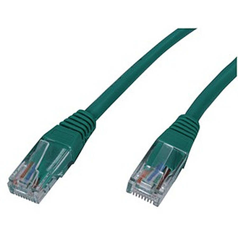 Cable RJ45 Cat 5e U/UTP (Vert) - 0,15 m