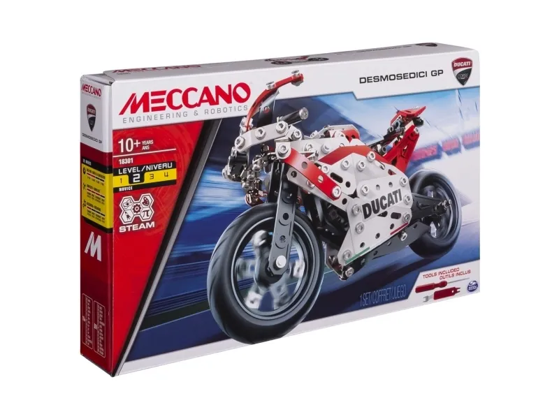 Meccano Ducati Moto GP Vehicle