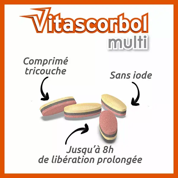 Vitascorbol Multi Senior 30 comprimidos