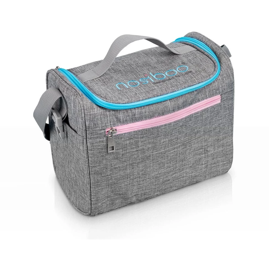 nosiboo® Aufbewahrungs- Wickeltasche für baby Nasensauger + Zubehör