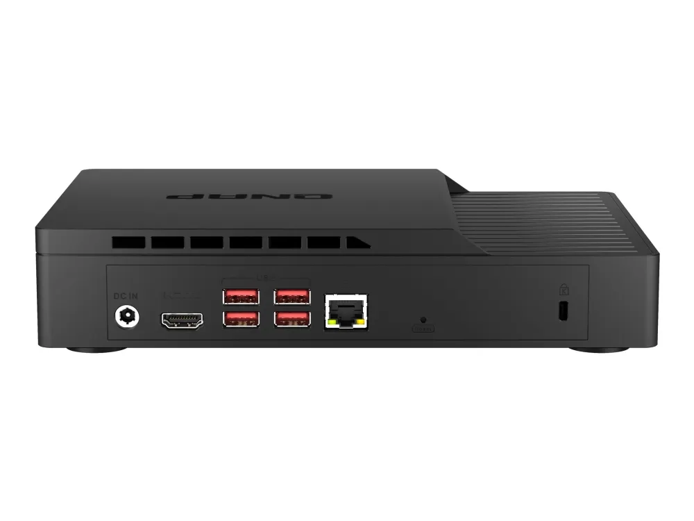 QNAP KoiBox-100W - Videokonference-enhed - Celeron 6305, 4 GB RAM, 30 GB SSD