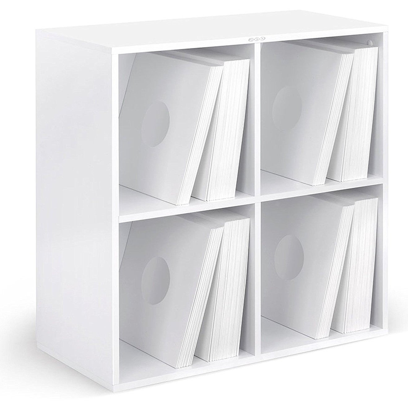 Zomo VS-Box 400 White grote kast voor vinylplaten & CD's