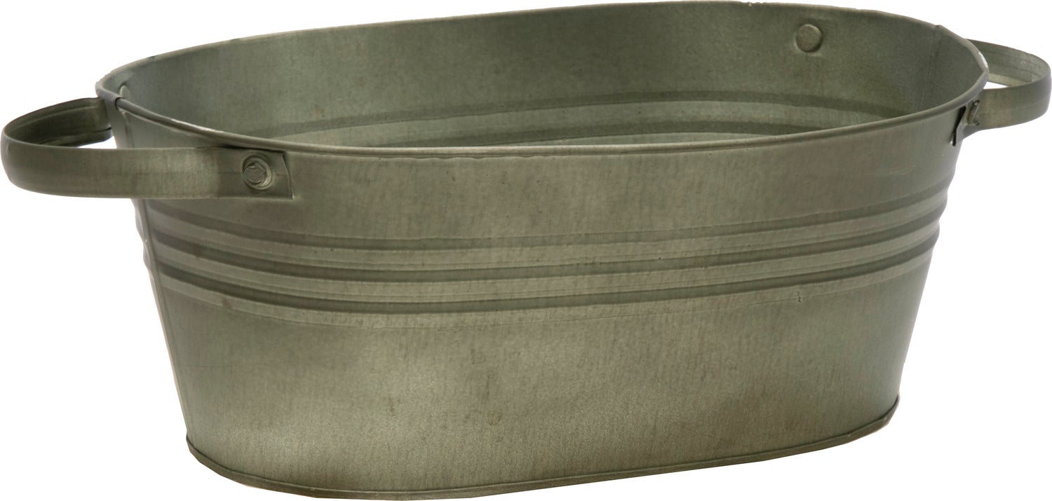 Mega Collections plantenteil Tessa groen 33 x 23 x 14 cm
