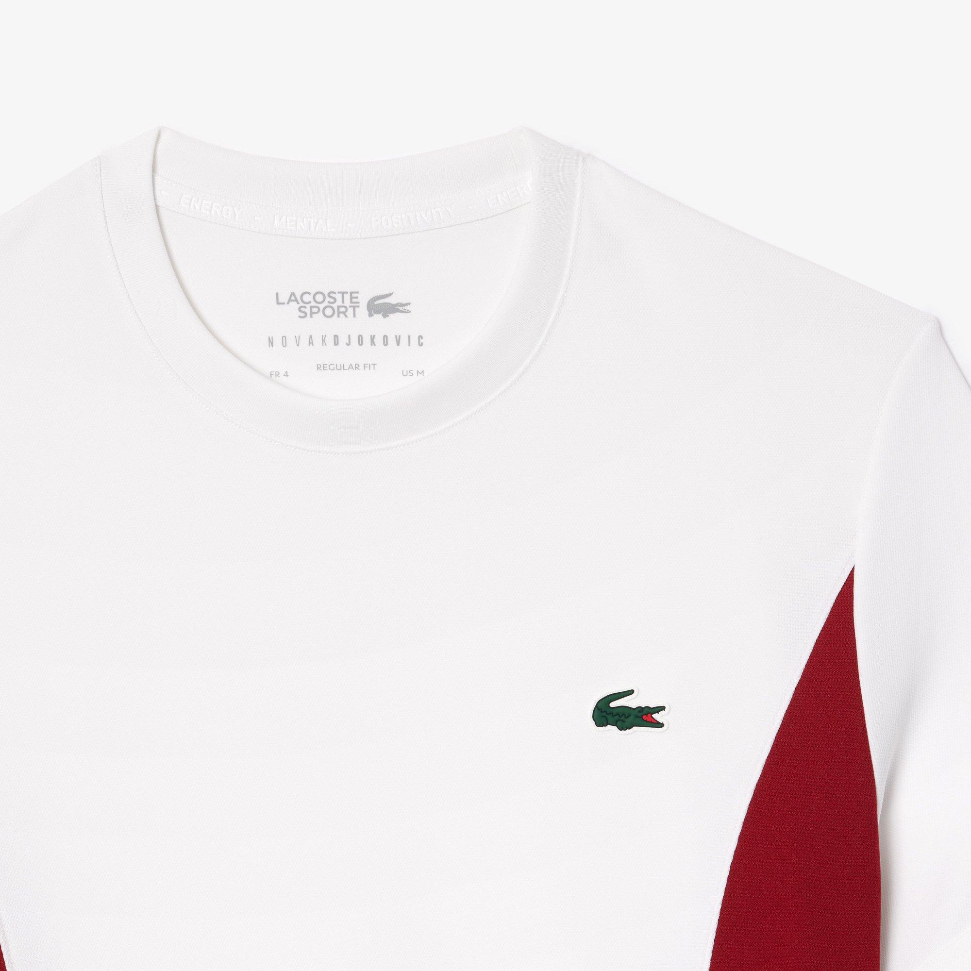 Lacoste Novak Djokovic piqué Lacoste Sport T shirt
