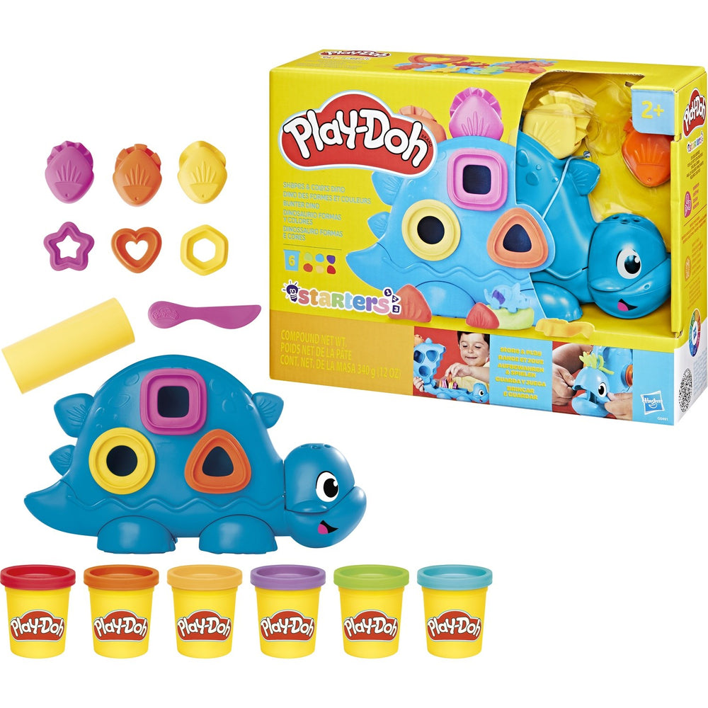 Køb Play-Doh Former & Farver Dino Startpakke