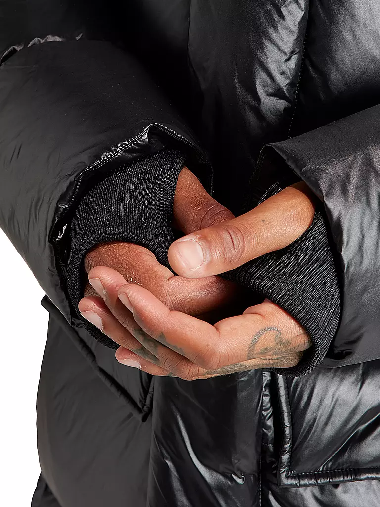ADIDAS ORIGINALS Daunenmantel schwarz