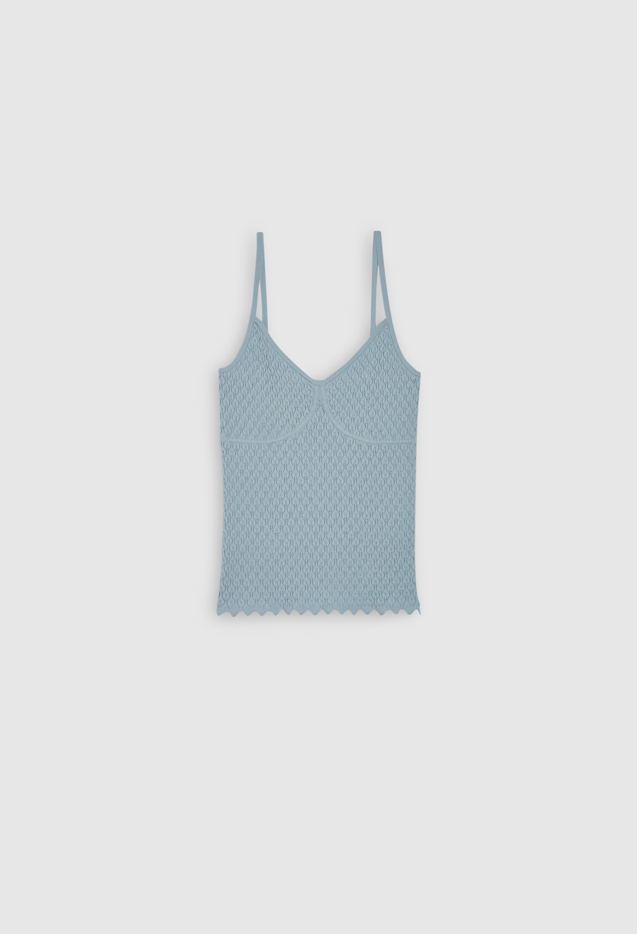 Debardeur en maille fantaisie