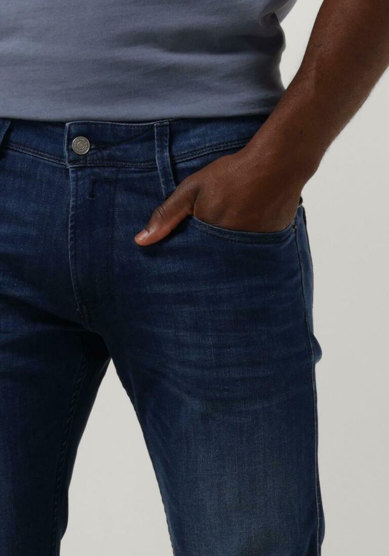REPLAY blauwe replay slim fit jeans anbass pants