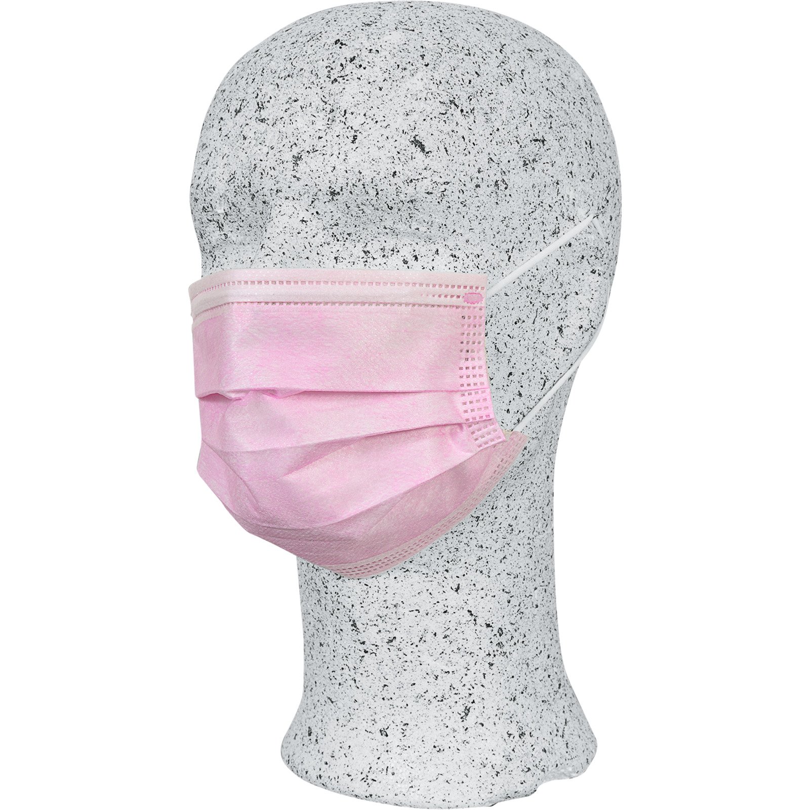 Hygienemasken 3-lagig pink 10 Stück