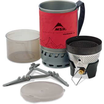MSR WindBurner Personal Kochset Red