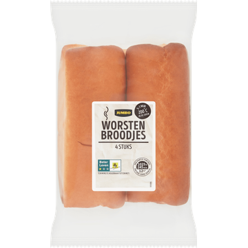 Jumbo - Worstenbroodjes - 4 Stuks
