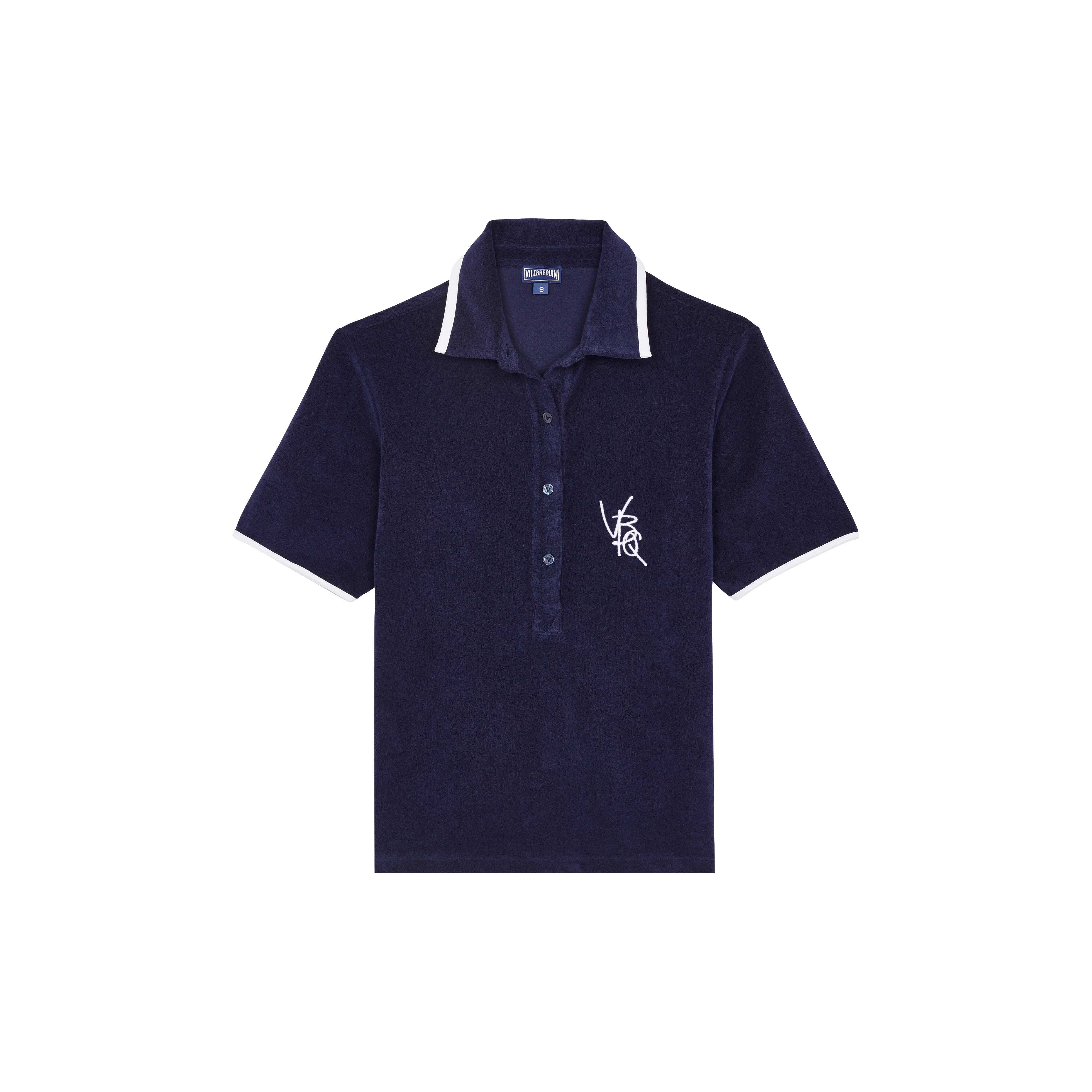 Polo en éponge femme VBQ Line