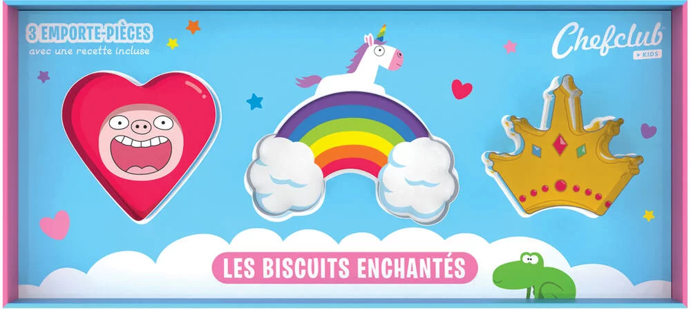 CHEFCLUB KIDS - EMPORTE-PIECES LES BISCUITS ENCHANTES