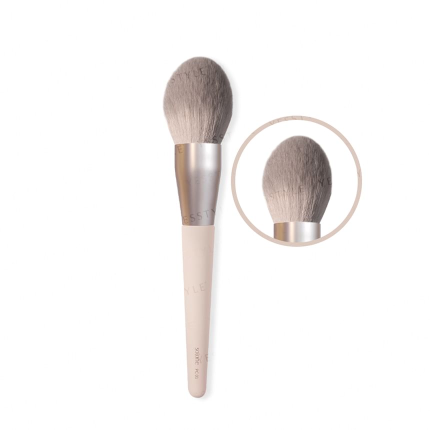 Solone - Exquisite Makeup Brush Peach Cream Series Poederkwast