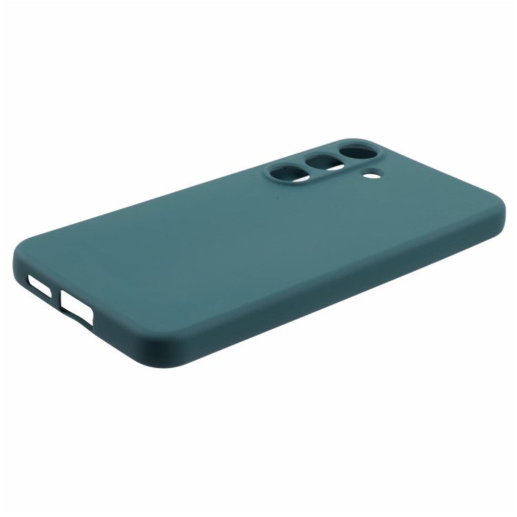 Samsung Galaxy S25 Gummi Case Hülle mit Kameraschutz - Petrol (Matt)