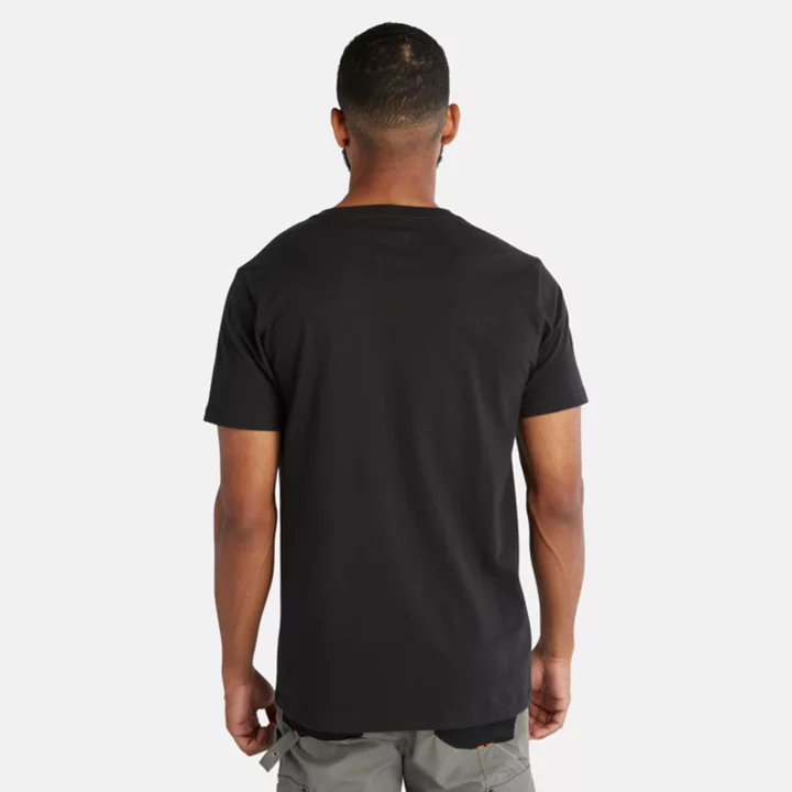 T-shirt à logo Timberland PRO Core pour homme en noir