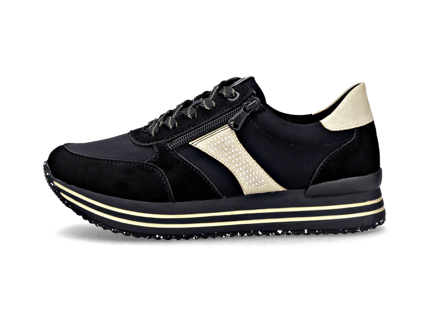 Remonte, trendige Damen-Sneaker, Weite G, mit herausnehmbarem Fussbett