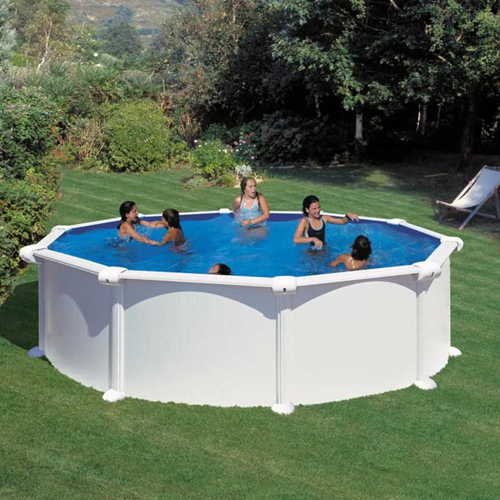 Gre pools Atlantis Stahl Pool mit Wänden 460x132 cm