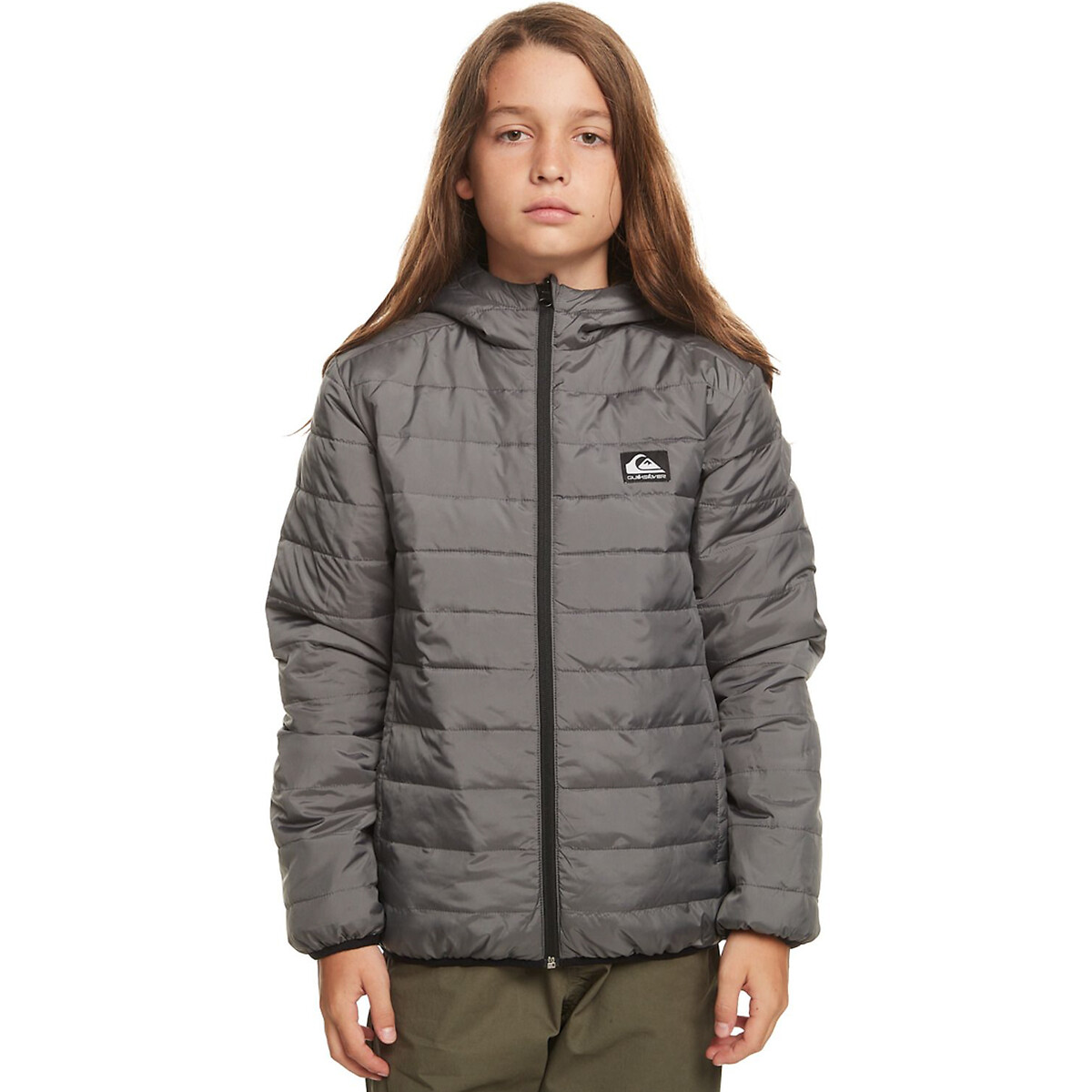 QUIKSILVER<br>Jaqueta de penas reversível com capuz