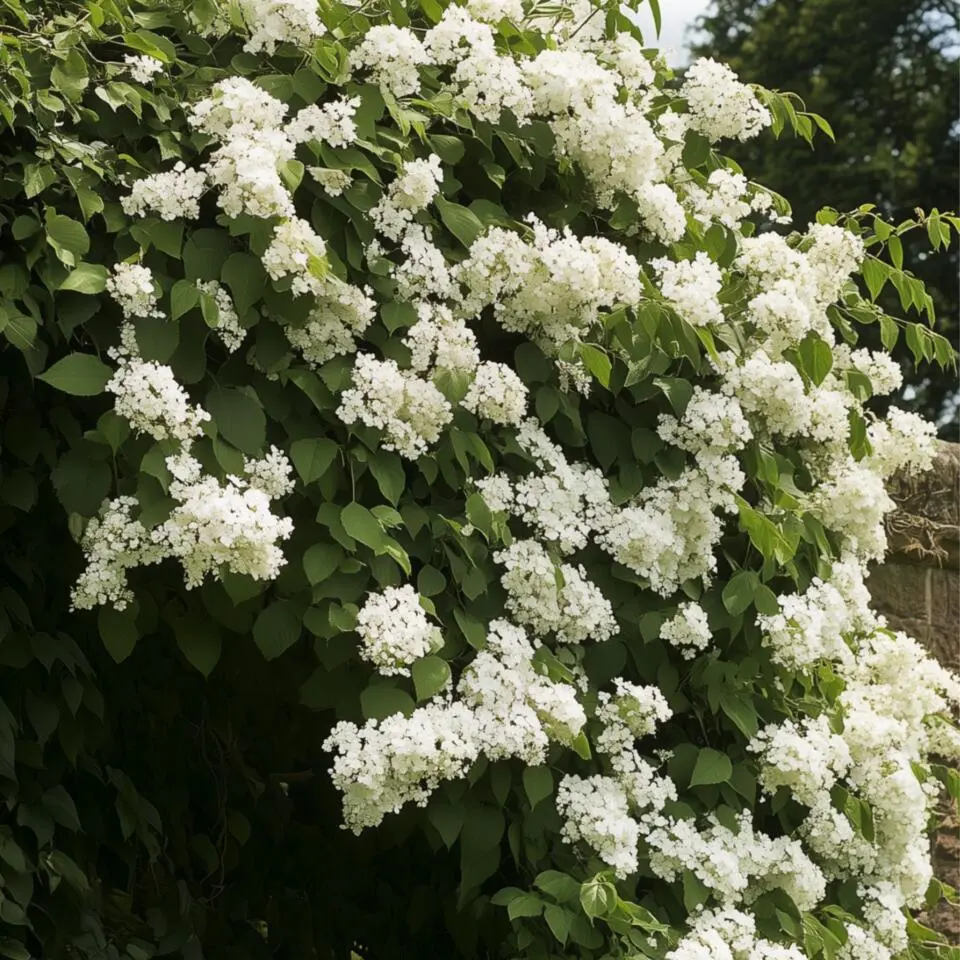 Hortensia - Set van 3 - Hydrangea anomale petiolaris - Hoogte 25-40cm - ⌀9cm