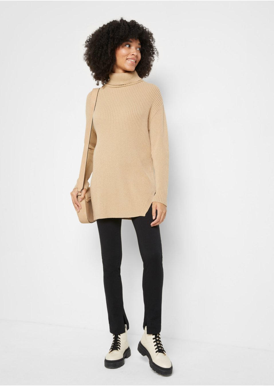 Legging taille haute avec fente
