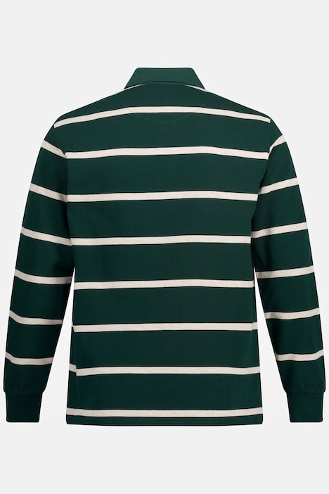 Rugby-Sweater, Ringel, Web-Kragen
