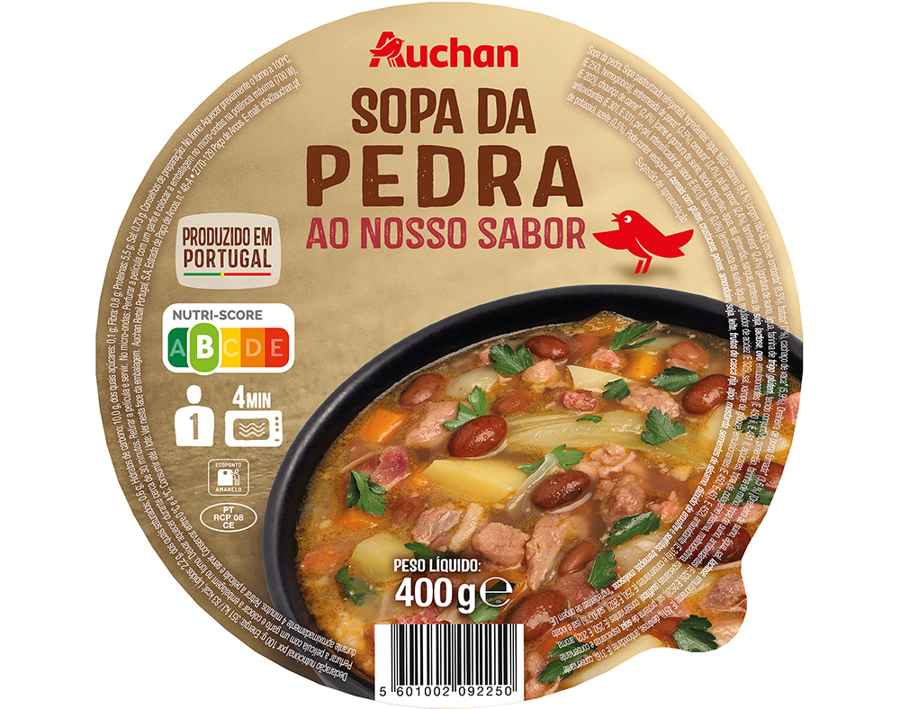 SOPA DA PEDRA AUCHAN 400G