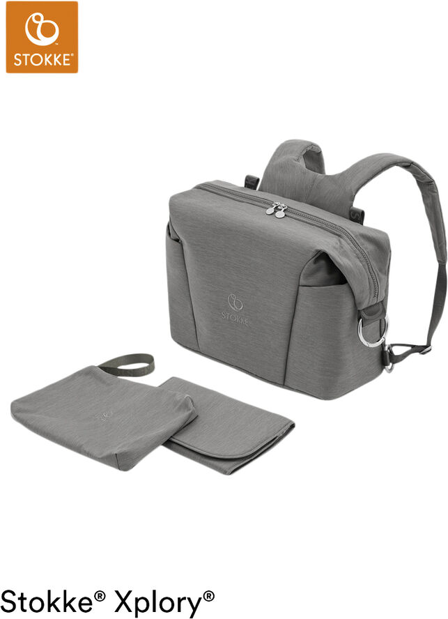 Stokke Stokke Xplory X Changing bag Rich Black Sort